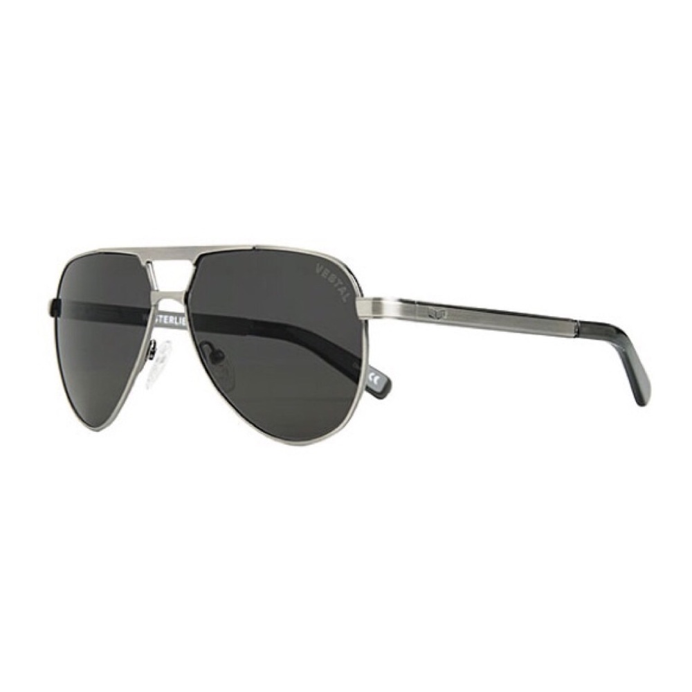 Vestal Westerlies Sunglasses in Silver grey black